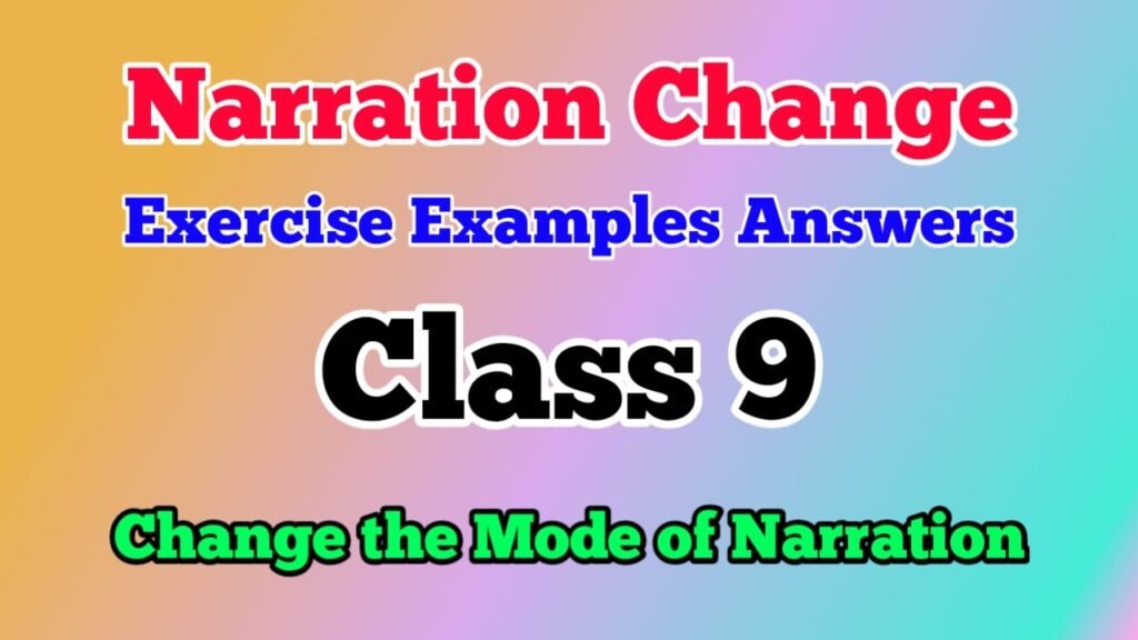 What Is Narration Class 11 at Piper Moyer blog