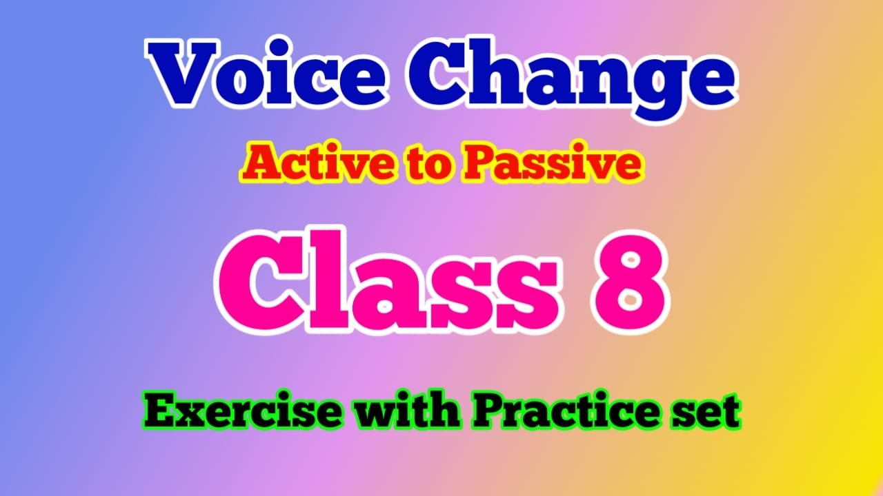 Passive Voice online exercise for IX Junior High School