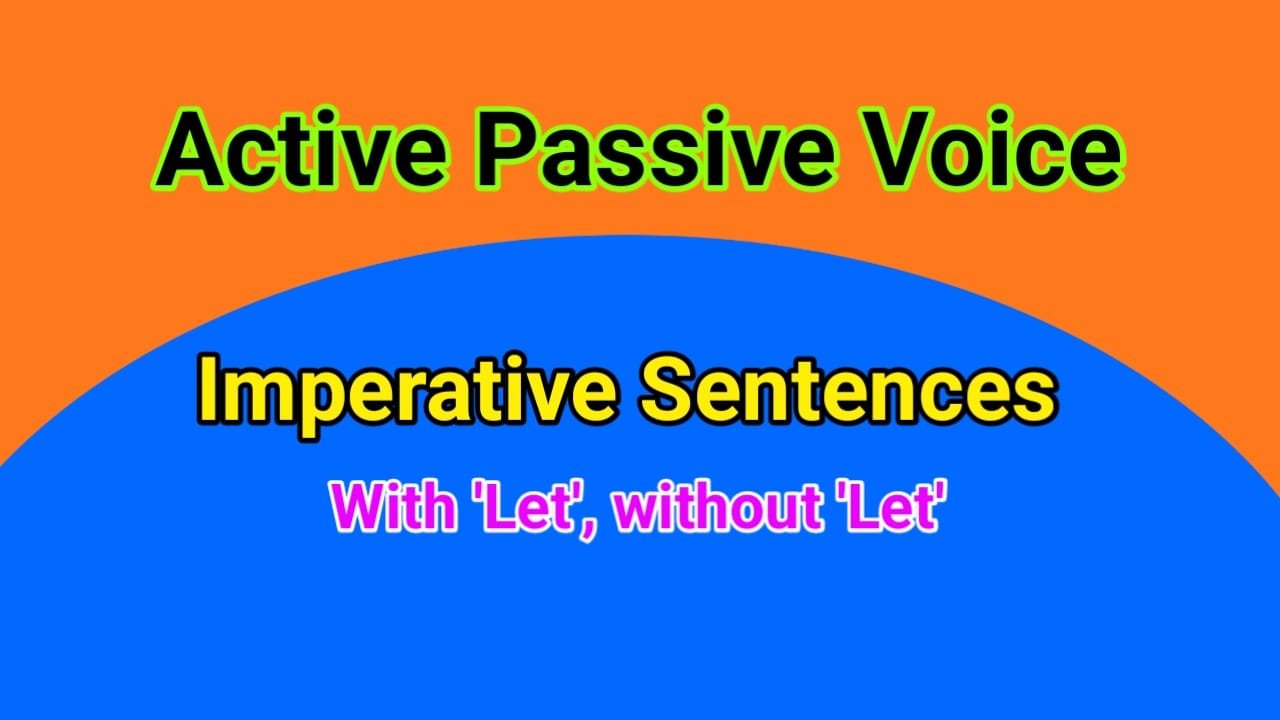 imperative sentence examples
