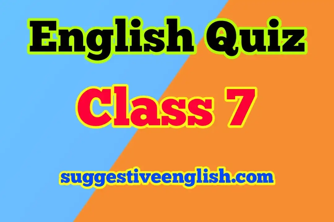 viva education class 7 english grammar solutions