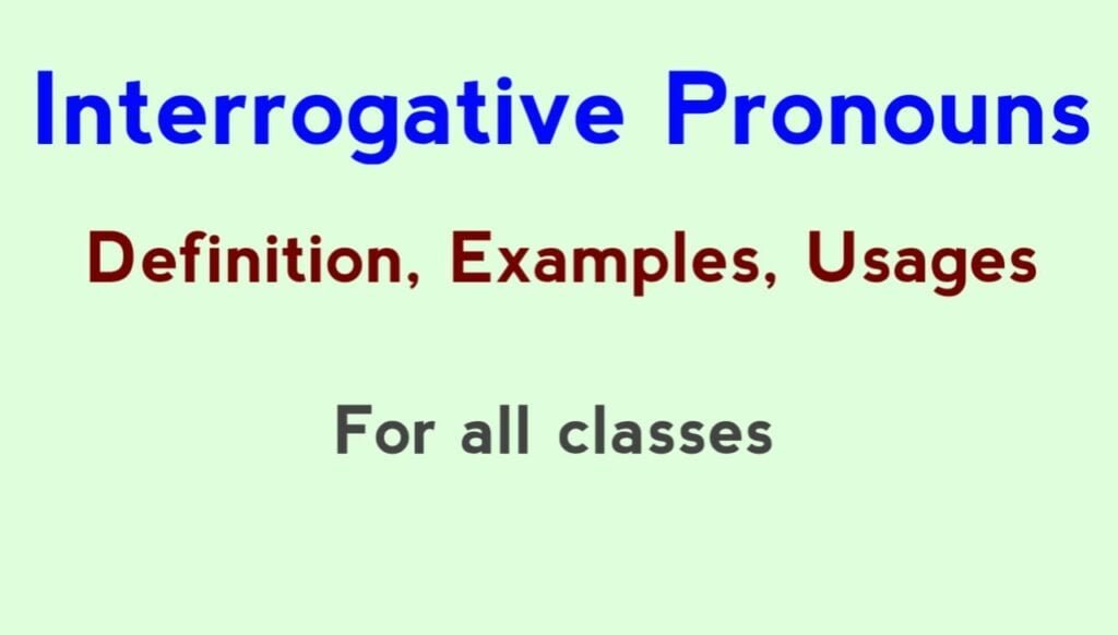 Distributive Pronouns Definition Usage Examples