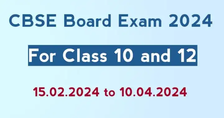 class 10 cbse board exam date 2023 24