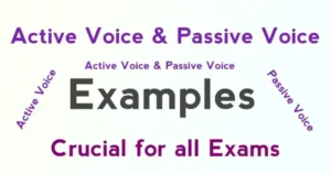 Active Voice and Passive Voice Examples