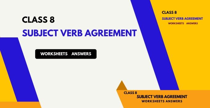 subject verb agreement assignment with answers